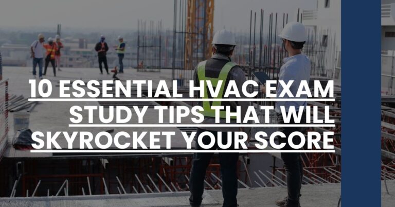 10 Essential HVAC Exam Study Tips That Will Skyrocket Your Score Feature Image