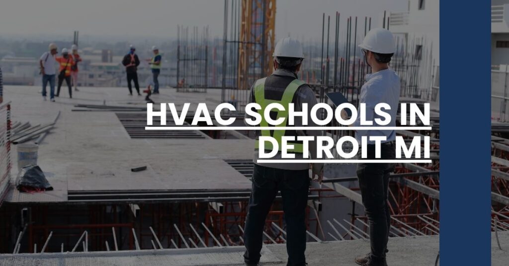 HVAC Schools in Detroit MI Feature Image