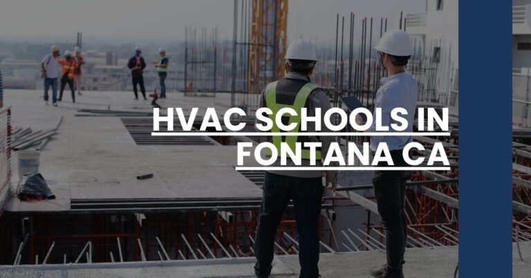 HVAC Schools in Fontana CA Feature Image