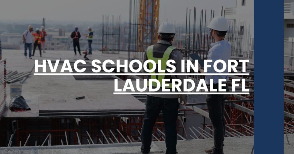 HVAC Schools in Fort Lauderdale FL Feature Image