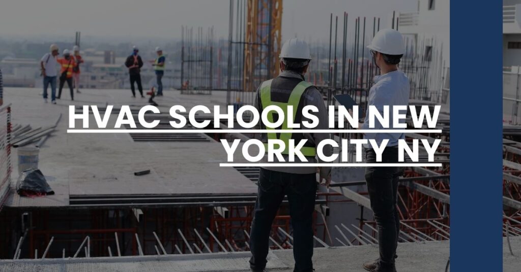 HVAC Schools in New York City NY Feature Image