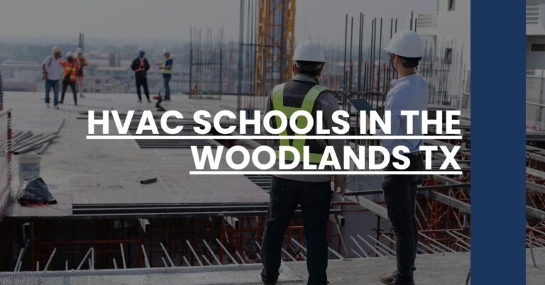 HVAC Schools in The Woodlands TX Feature Image