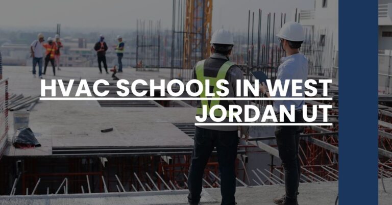 HVAC Schools in West Jordan UT Feature Image