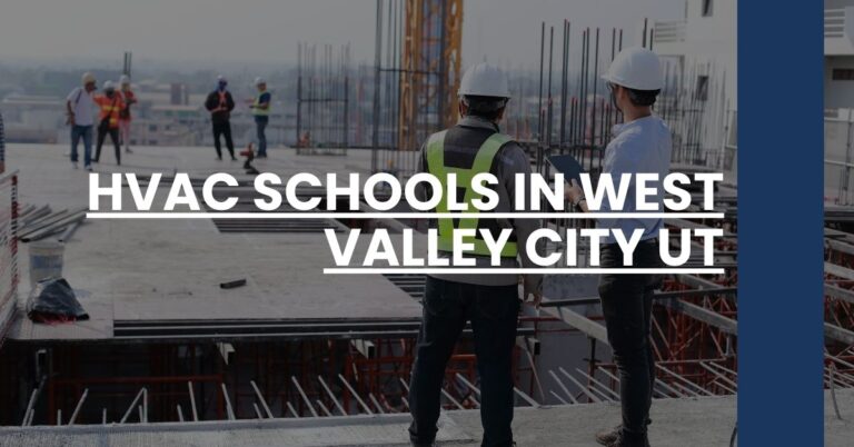 HVAC Schools in West Valley City UT Feature Image