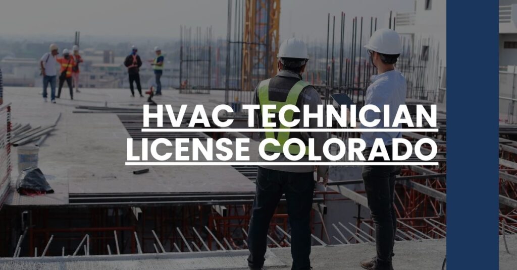 HVAC Technician License Colorado Feature Image