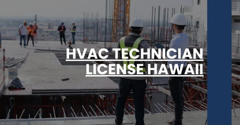 HVAC Technician License Hawaii Feature Image