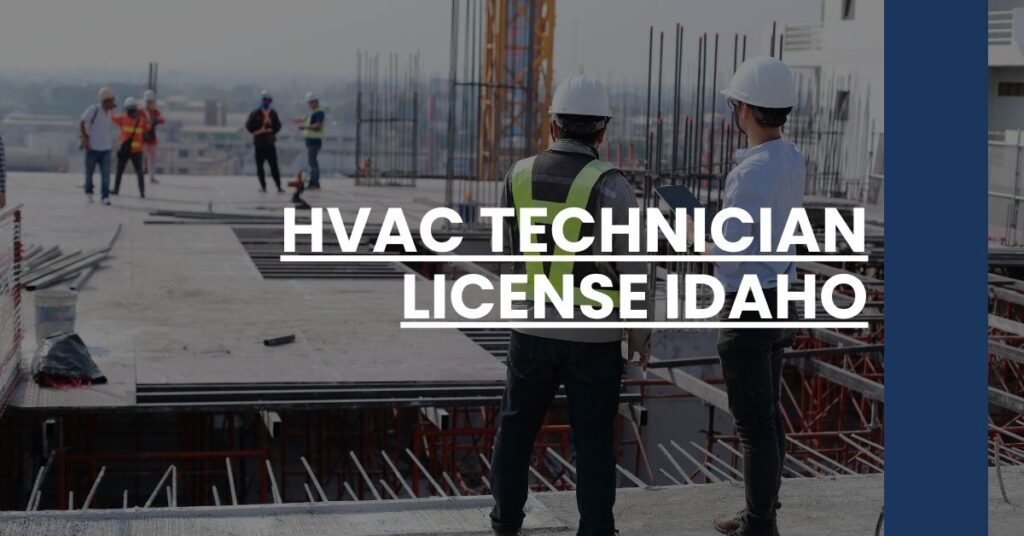 HVAC Technician License Idaho Feature Image