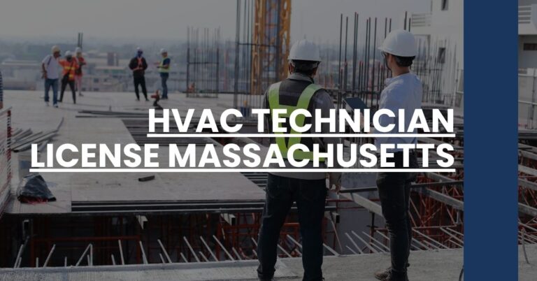 HVAC Technician License Massachusetts Feature Image