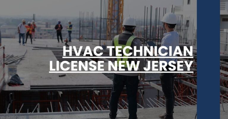 HVAC Technician License New Jersey Feature Image