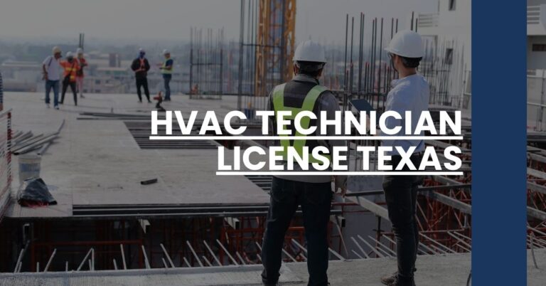 HVAC Technician License Texas Feature Image