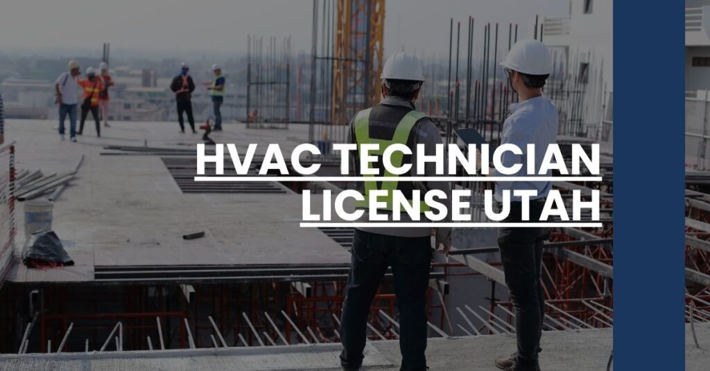 HVAC Technician License Utah Feature Image