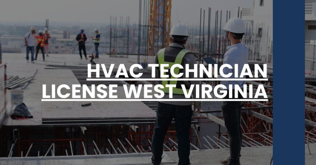 HVAC Technician License West Virginia Feature Image