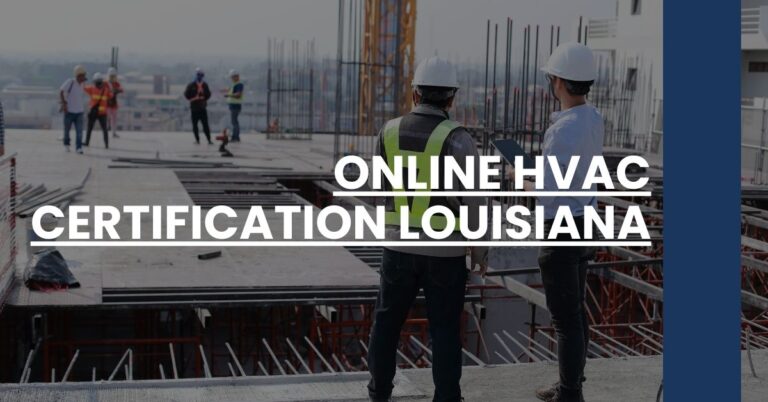 Online HVAC Certification Louisiana Feature Image